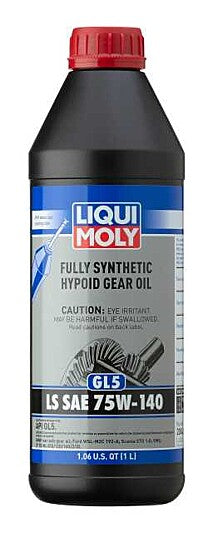 Huile pour engrenage hypoïde Liqui Moly 75W140 LS GL5 - 1L