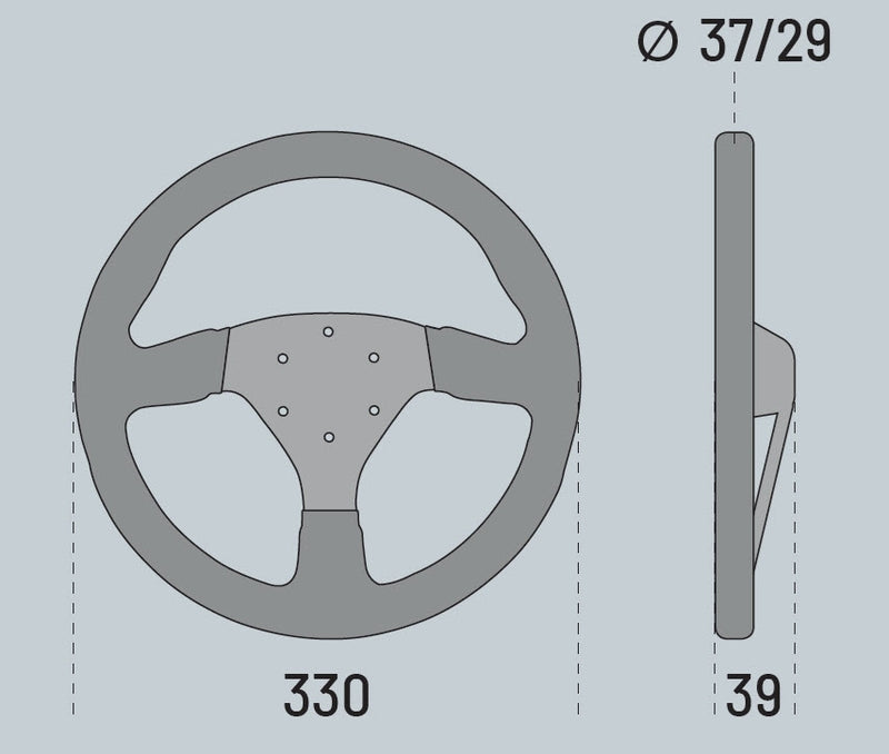 Sparco R383 Steering Wheel