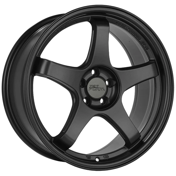 720 Form FF6 Satin Black 17x7.5 +35 5x114.3 73.1mm