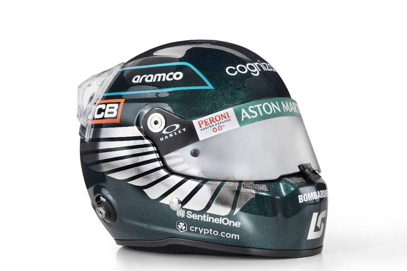 Lance Stroll, 2023 regular livery Stilo Mini Helmet