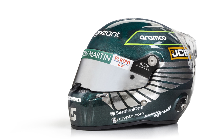 Lance Stroll, 2023, livrée régulière Stilo Mini Helmet