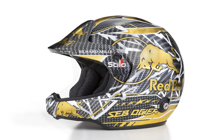 Sèbastien Ogier, titre mondial 2021, livrée spéciale Stilo Mini Helmet