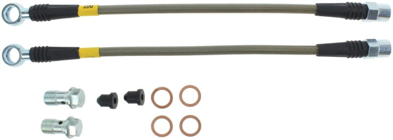 StopTech 02-08 Kit de conduite de frein arrière en acier inoxydable pour Audi A4 Quattro