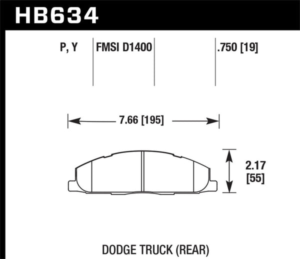 Plaquettes de frein Hawk Super Duty Street