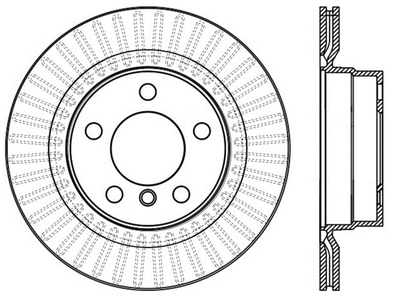 StopTech BMW 12-15 335i / 2014 428i / 2014 235i/228i Disque de frein sport arrière droit rainuré