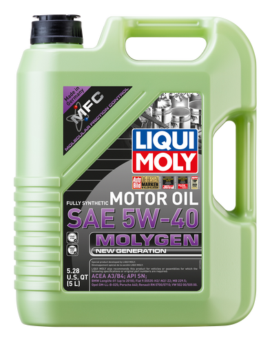 Huile Liqui Moly Molygen 5W40 5L