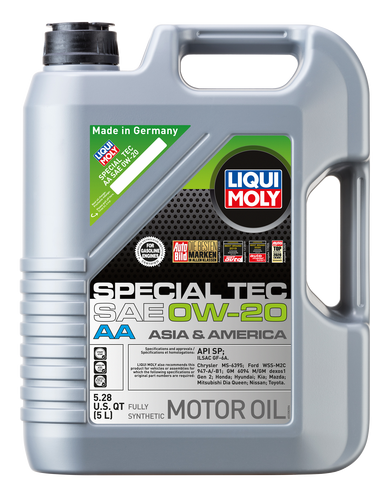 Tech Spécial Liqui Moly AA 0W20 5L