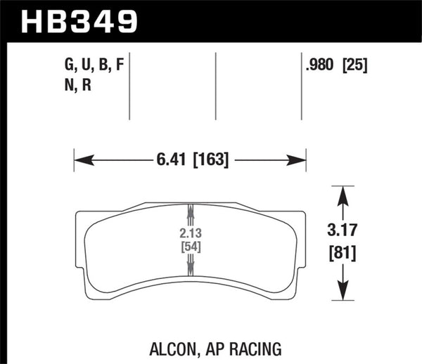 Hawk 14-16 BMW M235i DTC-60 Motorsports Plaquettes de frein avant