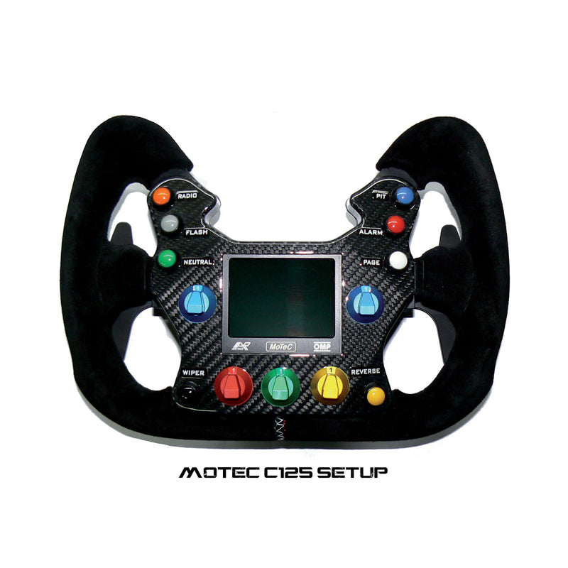 OMP 310 Alu GT Suede Steering Wheel