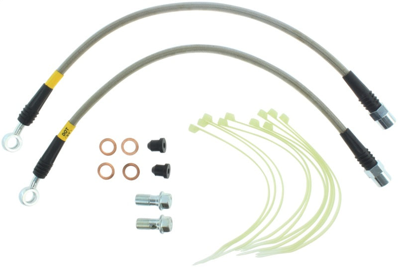 Kit de conduites de frein avant StopTech VW/Audi en acier inoxydable