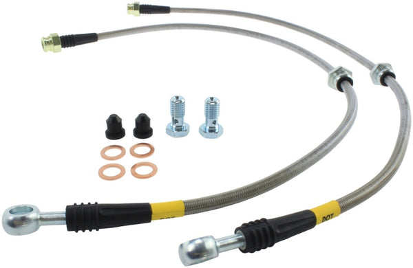 StopTech Kit de conduites de frein avant en acier inoxydable pour VW Golf (MK7) 2015