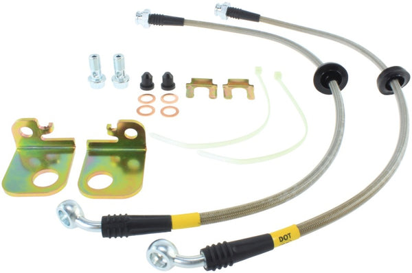 StopTech 04-06 Pontiac GTO Kit de conduite de frein avant en acier inoxydable