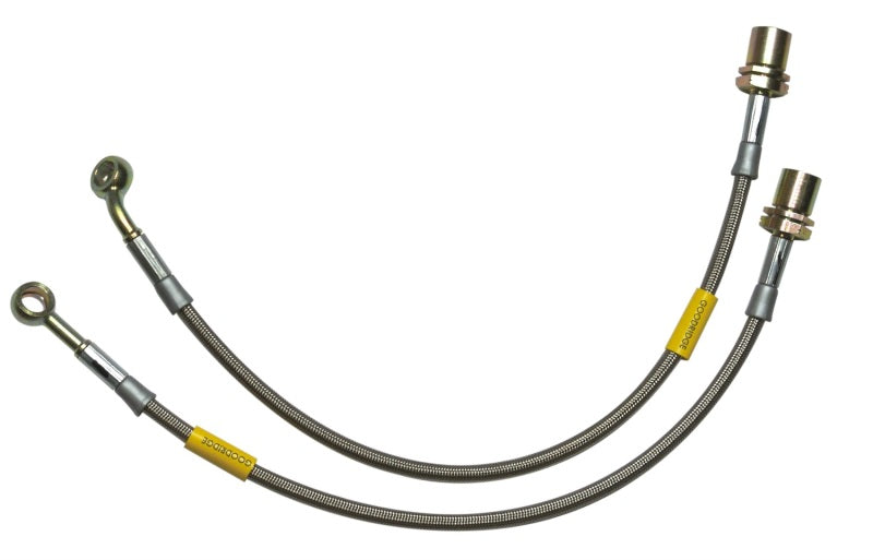 Goodridge 2003 Dodge Durango 2WD with 8.25in Axle Stainless Steel Brake Lines