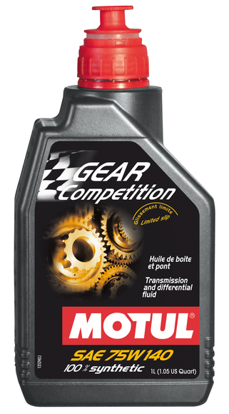 Liquide de transmission et de différentiel Motul Gear Competition 75w140 - 1L