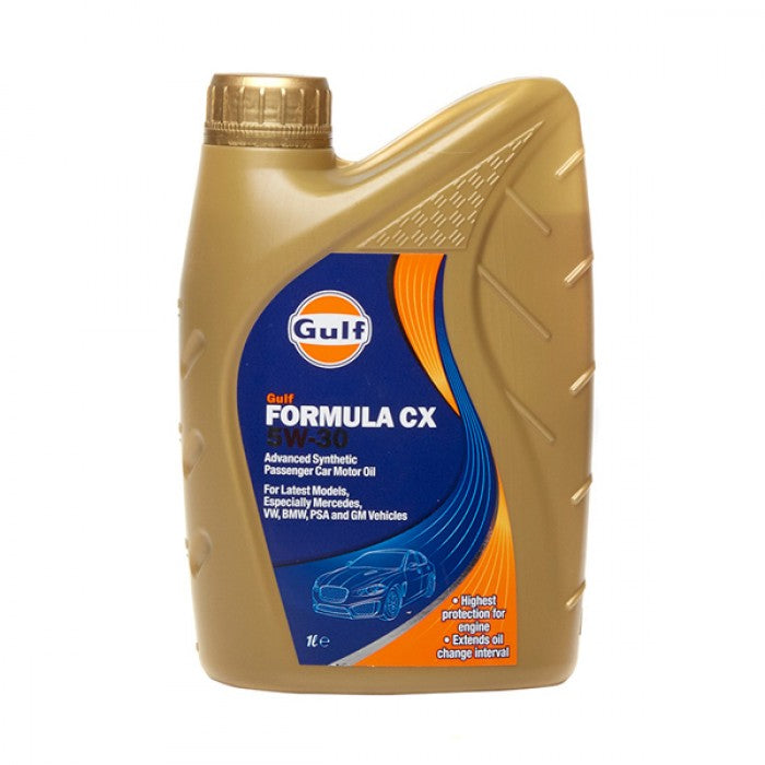 Gulf 5W30 Formula CX Motor Oil - 1L