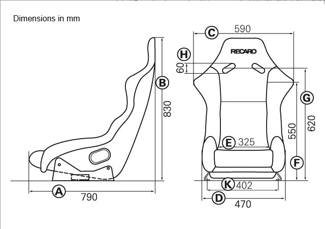 Siège Recaro Profi SPG