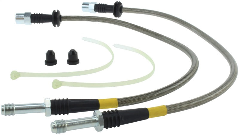 StopTech Kit de conduites de frein avant en acier inoxydable pour VW Golf 94-98