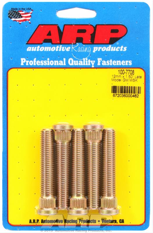 ARP Wheel Studs - 100-7708 - GM M12x1.5"