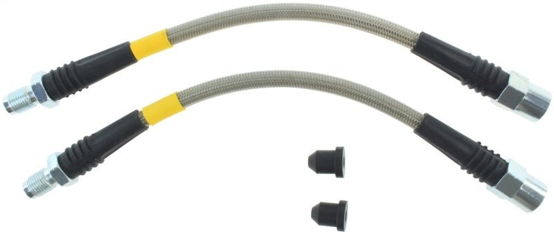 StopTech 94-97 BMW 840CI / 90-97 850CI/850CSI/850i Rear Stainless Steel Brake Line Kit