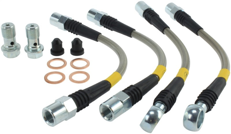 StopTech Kit de conduite de frein arrière en acier inoxydable pour VW Passat 98-05