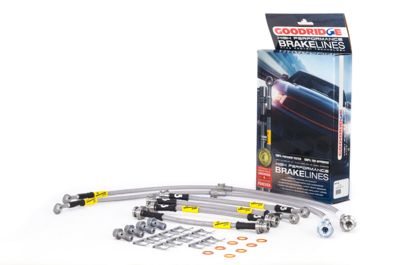 Goodridge 14-17 Nissan Rogue SS Brake Line Kit