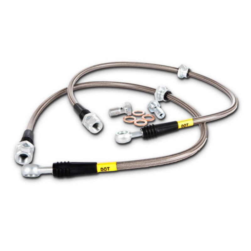 StopTech 10 Hyundai Genesis Front Stainless Steel Brake Lines