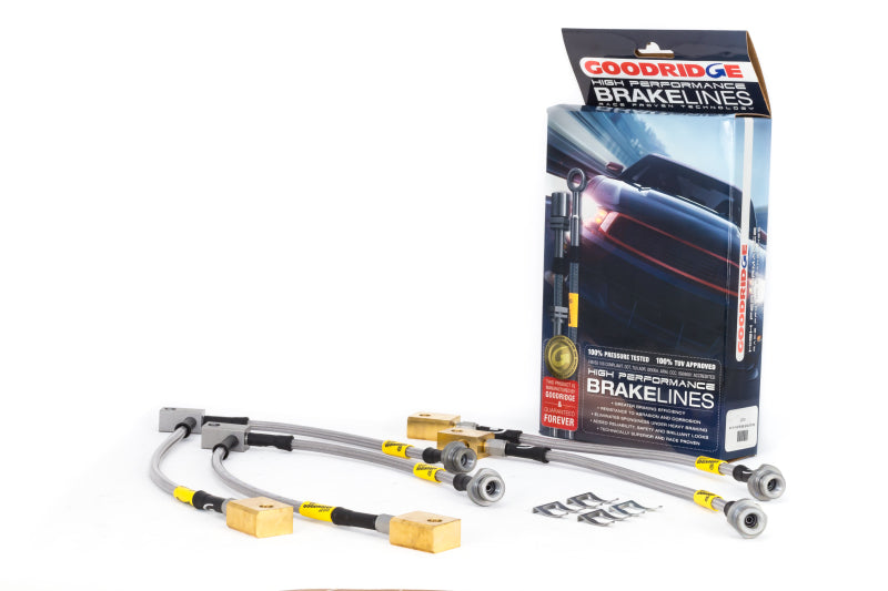 Goodridge 10-14 Nissan GT-R (Base uniquement) Kit de conduite de frein SS