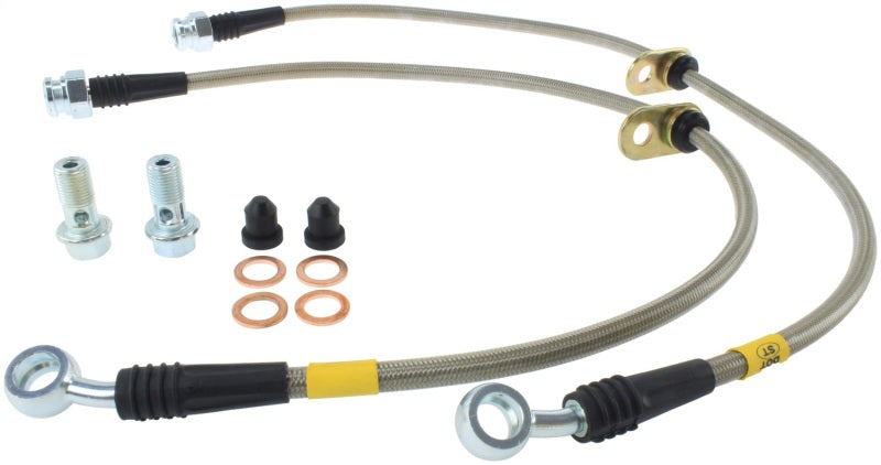 StopTech 02-05 Kit de conduite de frein avant en acier inoxydable pour Honda Civic